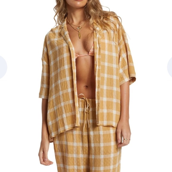 Women’s Billabong Beach Side Shirt NWT - Picture 1 of 4